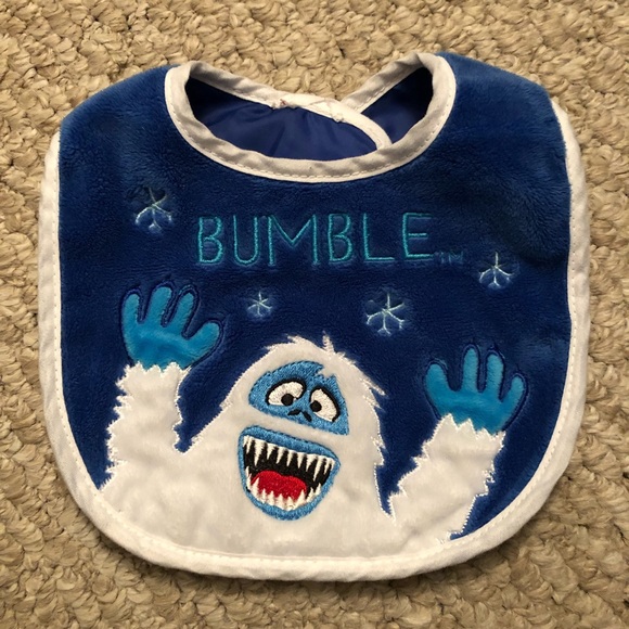 ❤️ 4/$20 Unisex Christmas Bibs, Lot of 2 - Picture 4 of 5